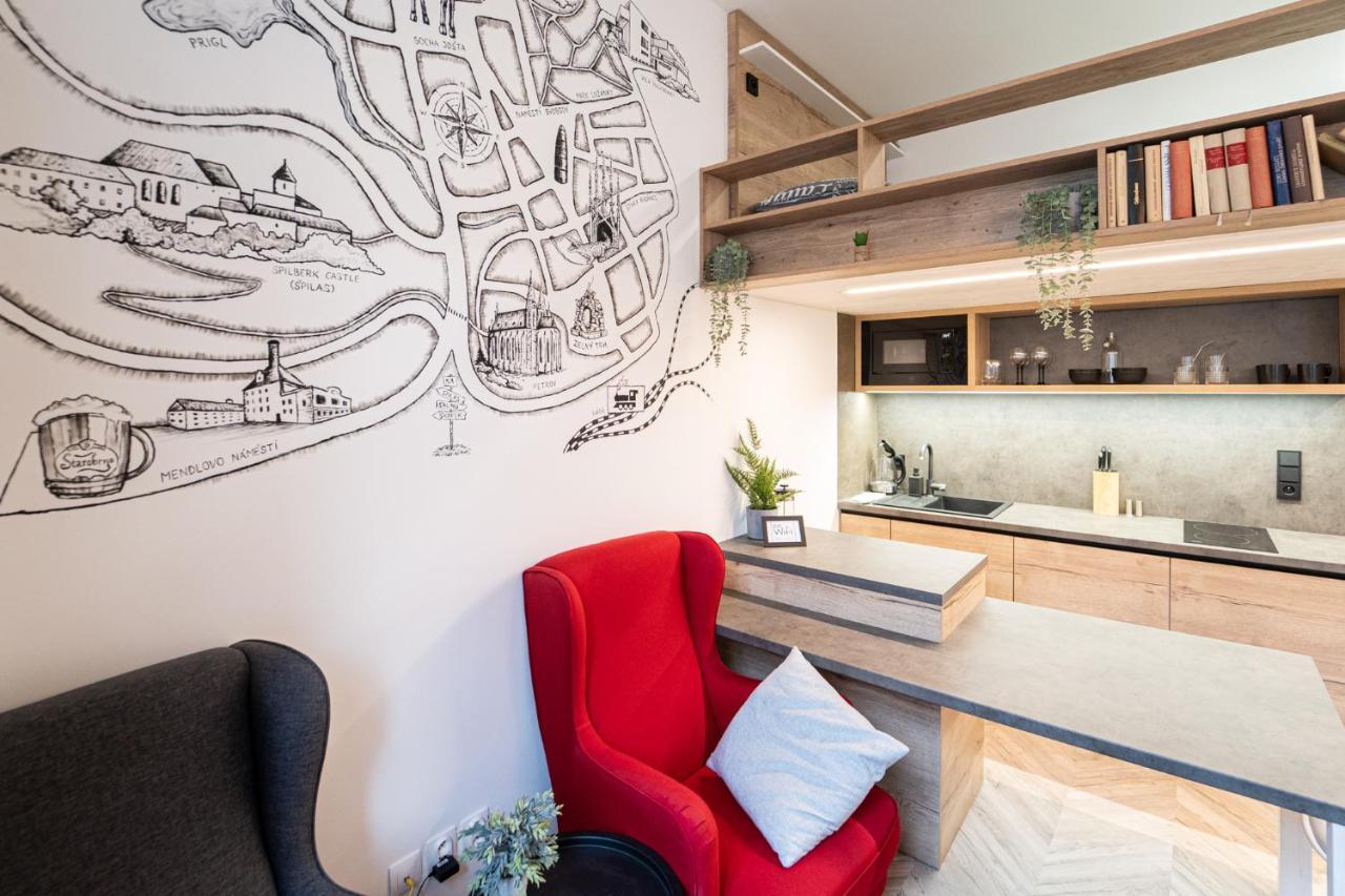 Brno City Apartment Near Malinovskeho Square エクステリア 写真